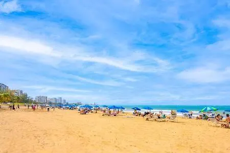 Luxury Beachfront Condo With Pool And Beachview Balcony سان خوان شقة